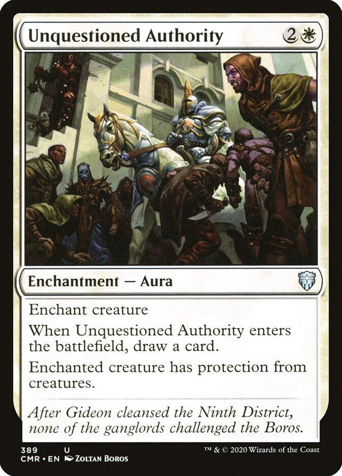 Unquestioned Authority (389) (Commander Legends)
