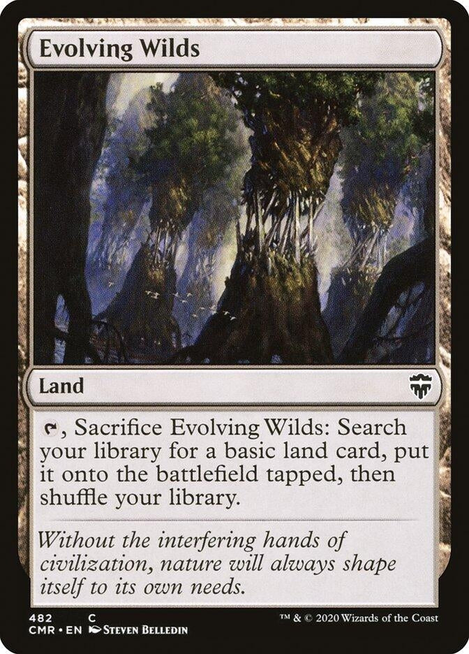 Evolving Wilds (482) (Commander Legends)