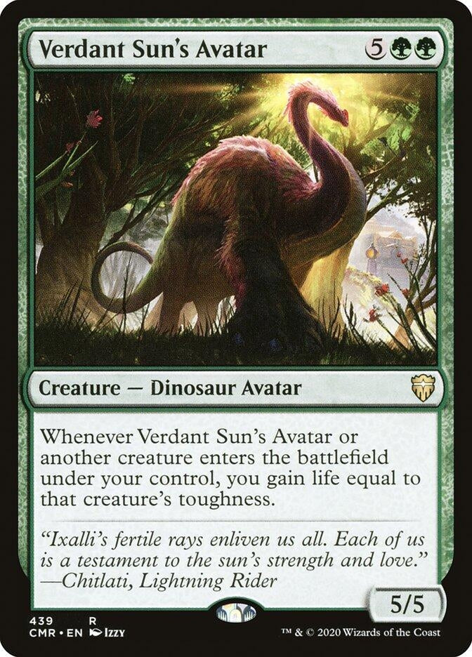 Verdant Sun's Avatar (439) (Commander Legends)