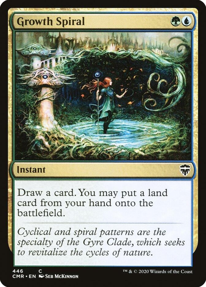 Growth Spiral (446) (Commander Legends)
