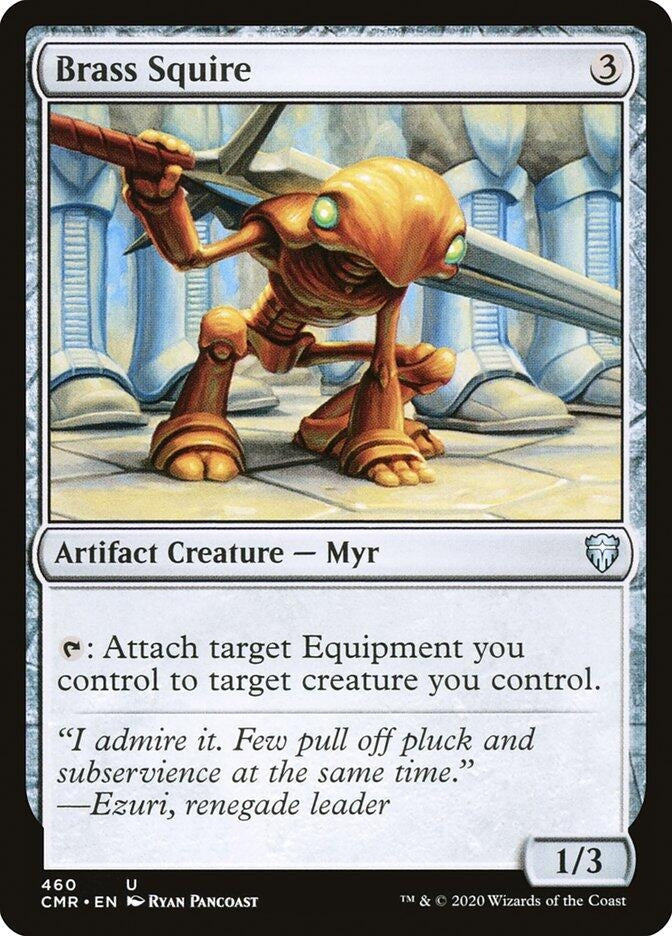 Brass Squire (460) (Commander Legends)