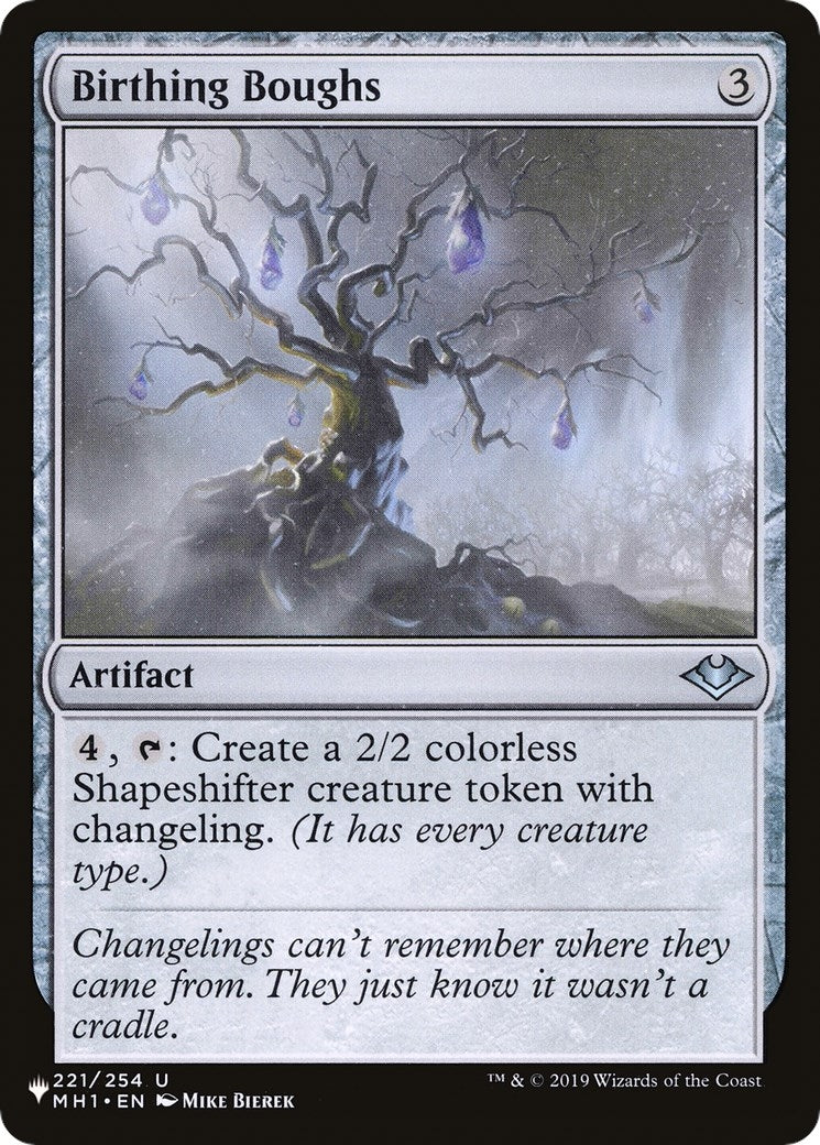 Birthing Boughs (221/254) (The List Reprints)