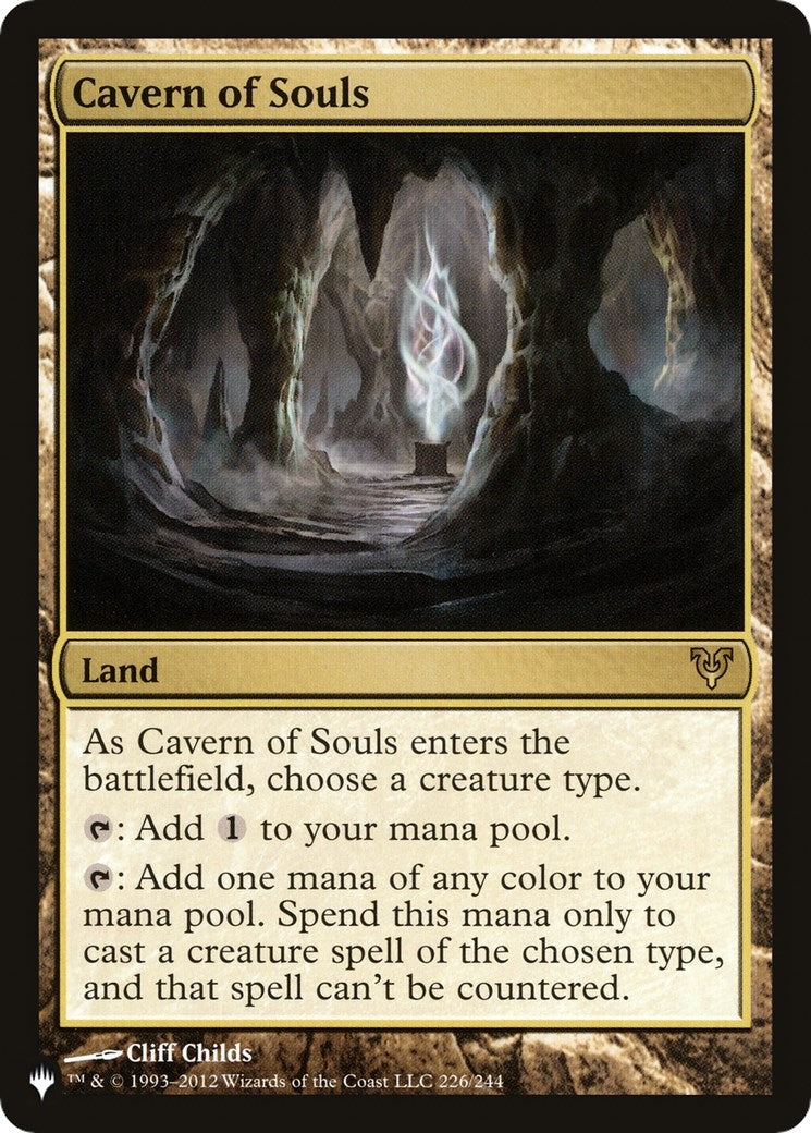 Cavern of Souls (226/244) (The List Reprints)