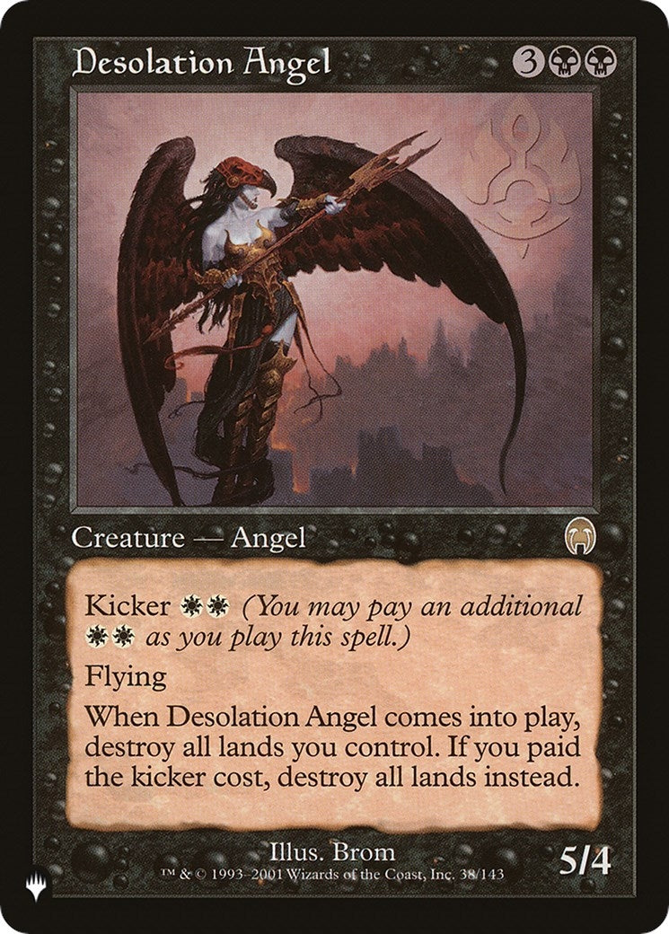 Desolation Angel (38/143) (The List Reprints)