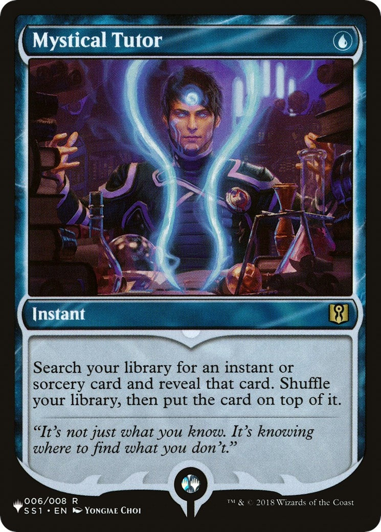 Mystical Tutor (006/008) (The List Reprints)