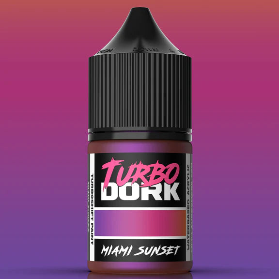 Turbo Dork Paints : Miami Sunset