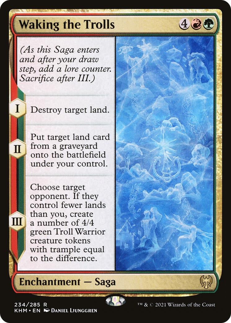 Image for Waking the Trolls (234) - Magic: The Gathering