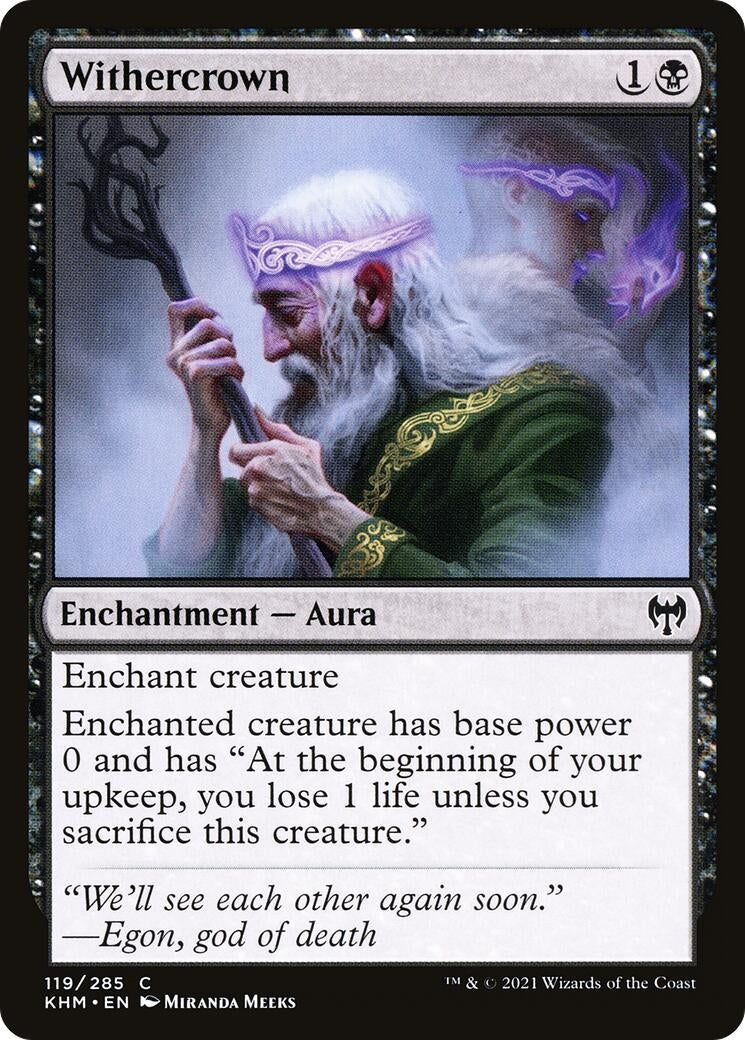 Image for Withercrown (119) - Magic: The Gathering