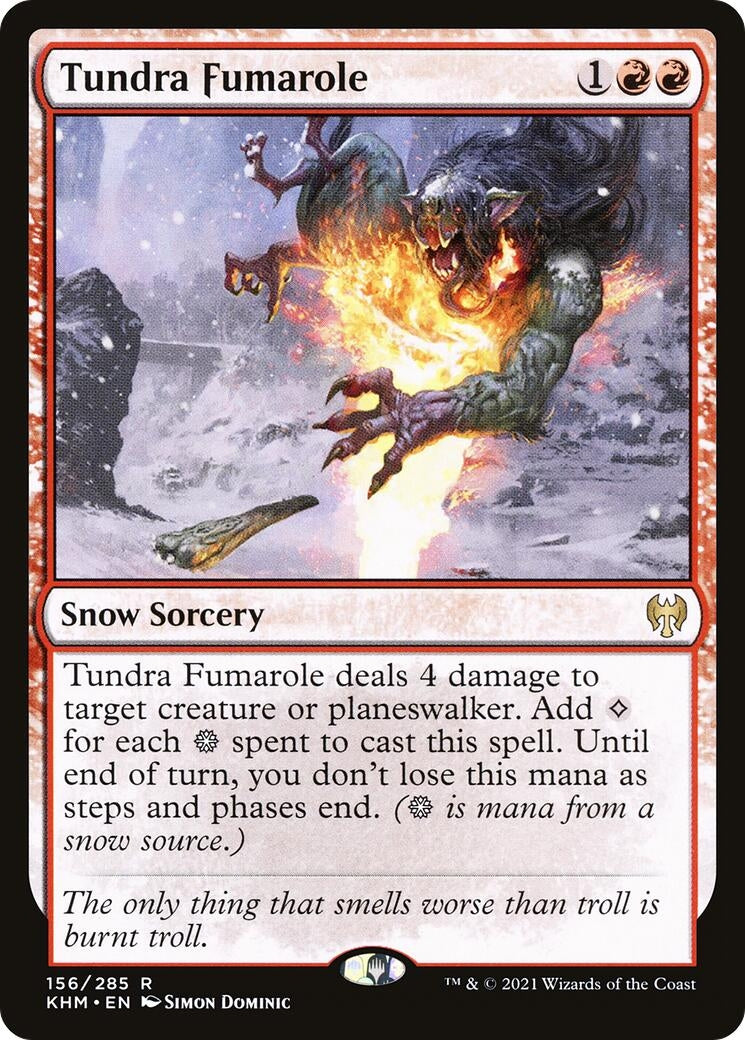 Image for Tundra Fumarole (156) - Magic: The Gathering