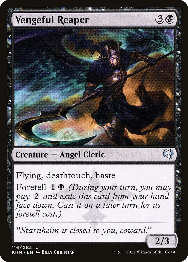 Image for Vengeful Reaper (116) - Magic: The Gathering