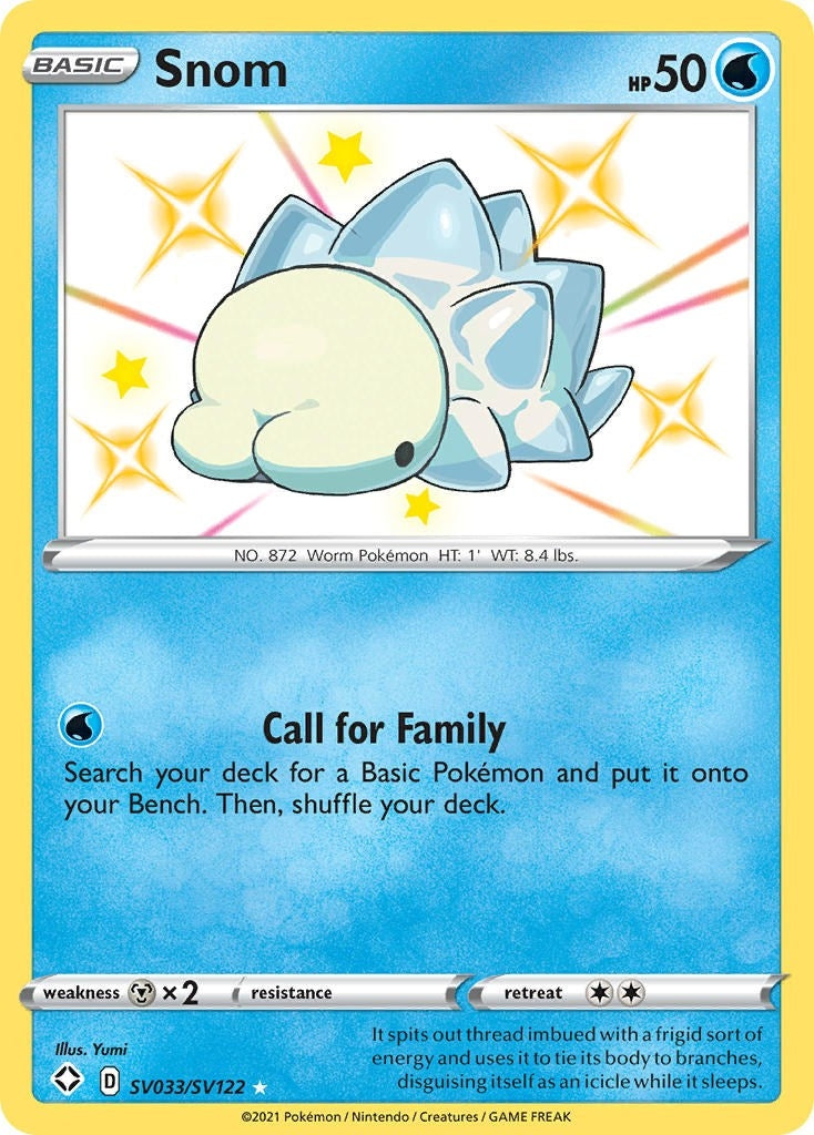 Image for Snom (SV033/SV122) (Shining Fates: Shiny Vault) - Pokemon