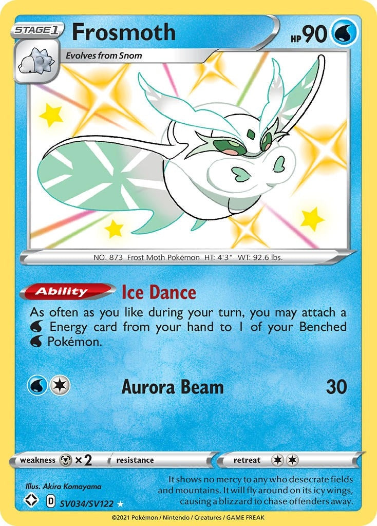 Image for Frosmoth (SV034/SV122) (Shining Fates: Shiny Vault) - Pokemon