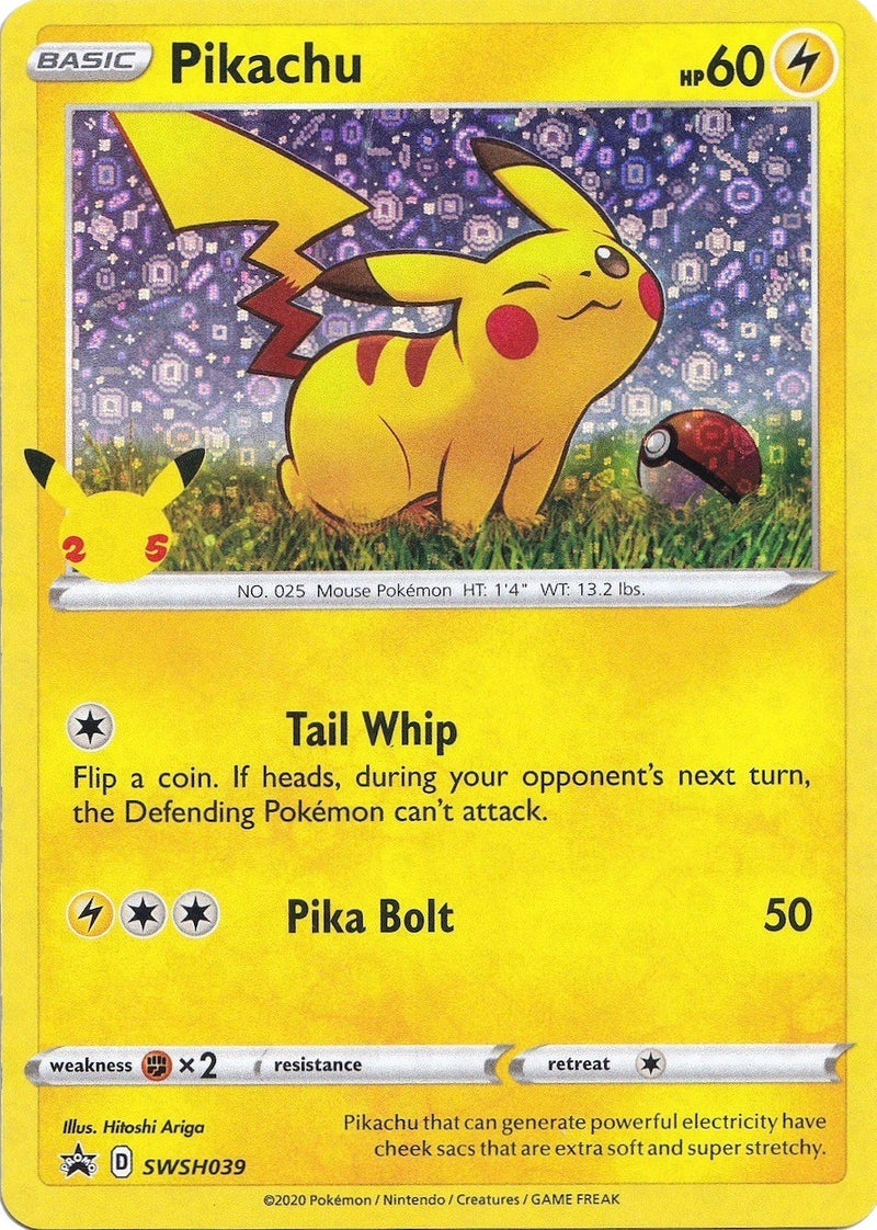 Image for Pikachu - SWSH039 (General Mills) (SWSH039) (Miscellaneous Cards & Products) - Pokemon