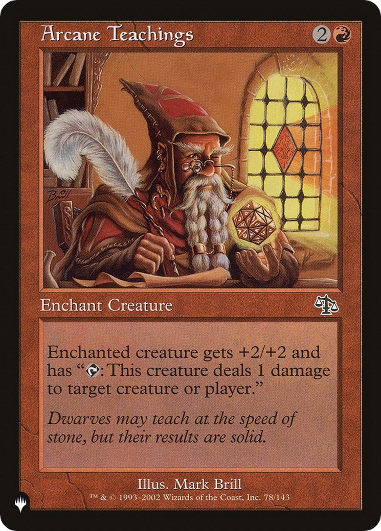 Arcane Teachings (78/143) (The List Reprints)