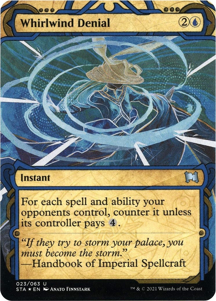 Image for Whirlwind Denial (Foil Etched) (23) - Magic: The Gathering