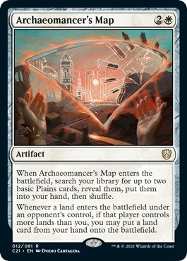 Archaeomancer's Map (12) (Commander 2021)