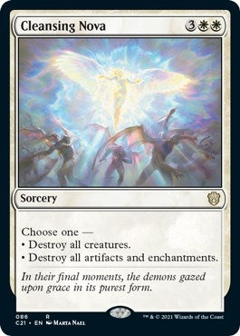 Cleansing Nova (86) (Commander 2021)