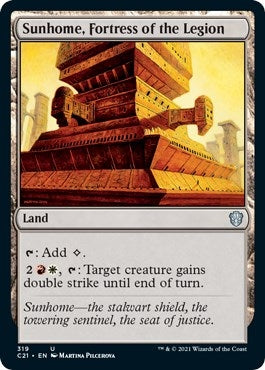 Sunhome, Fortress of the Legion (319) (Commander 2021)