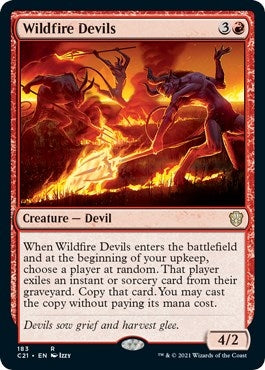 Wildfire Devils (183) (Commander 2021)