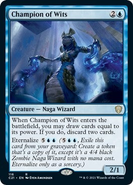 Champion of Wits (116) (Commander 2021)