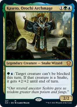 Kaseto, Orochi Archmage (221) (Commander 2021)