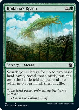 Kodama's Reach (197) (Commander 2021)