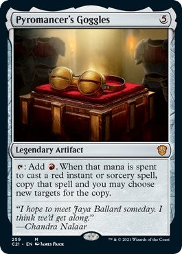 Pyromancer's Goggles (259) (Commander 2021)