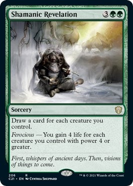 Shamanic Revelation (206) (Commander 2021)