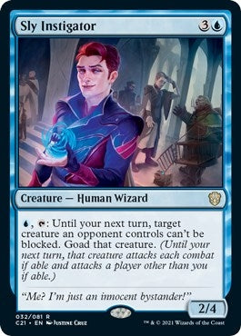Sly Instigator (32) (Commander 2021)