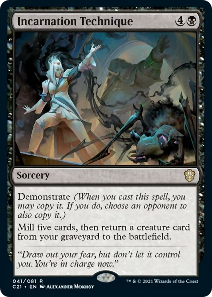 Image for Incarnation Technique (41) (Commander 2021) - Magic: The Gathering