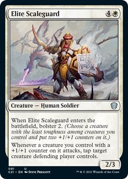 Image for Elite Scaleguard (91) (Commander 2021) - Magic: The Gathering