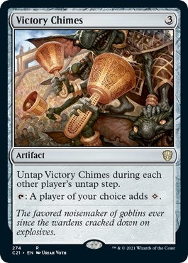 Image for Victory Chimes (274) (Commander 2021) - Magic: The Gathering
