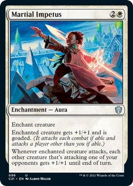 Image for Martial Impetus (96) (Commander 2021) - Magic: The Gathering