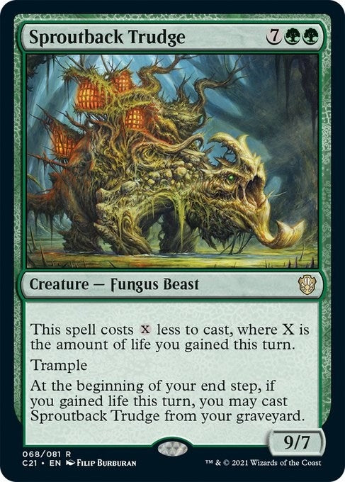 Sproutback Trudge (68) (Commander 2021)