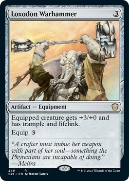 Loxodon Warhammer (249) (Commander 2021)