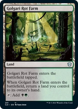 Golgari Rot Farm (291) (Commander 2021)