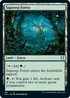 Sapseep Forest (313) (Commander 2021)