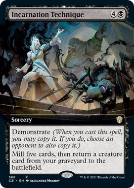 Incarnation Technique (Extended Art) (368) (Commander 2021)