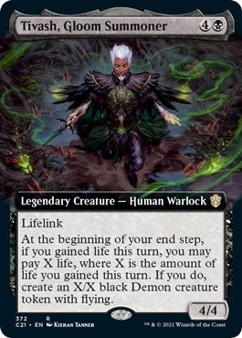 Tivash, Gloom Summoner (Extended Art) (372)