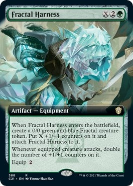 Fractal Harness (Extended Art) (388) (Commander 2021)