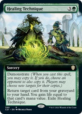 Healing Technique (Extended Art) (390) (Commander 2021)
