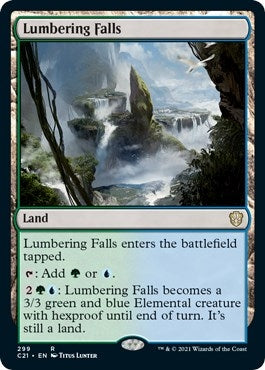 Lumbering Falls (299) (Commander 2021)