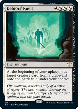Debtors' Knell (215) (Commander 2021)