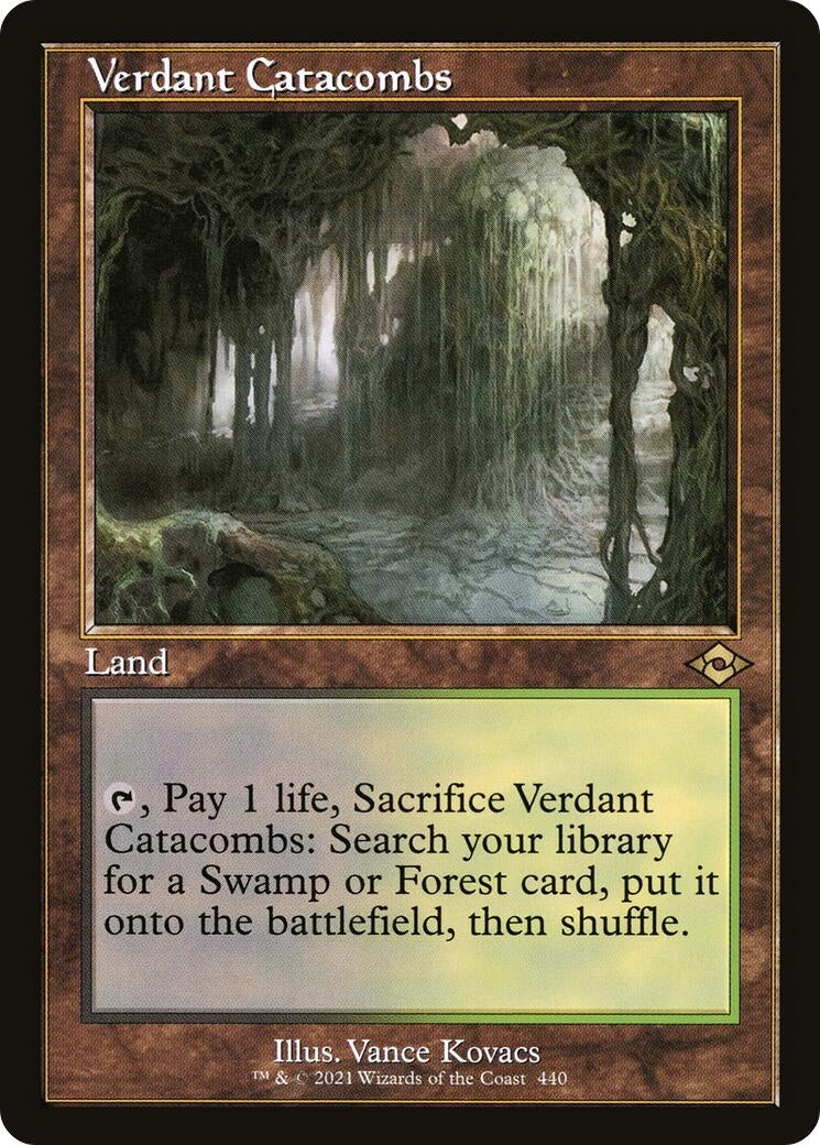 Verdant Catacombs (Retro Frame) (440)