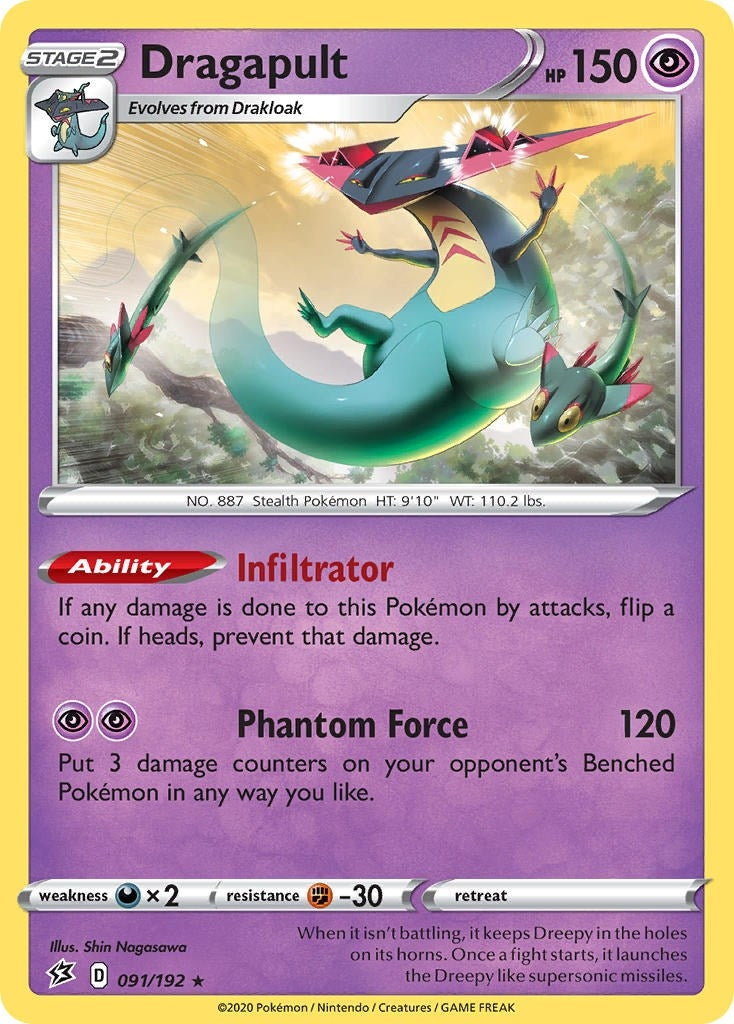 Image for Dragapult (091/192) (Deck Exclusives) - Pokemon