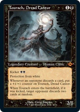 Tourach, Dread Cantor (Retro Frame) (Foil Etched) (402)