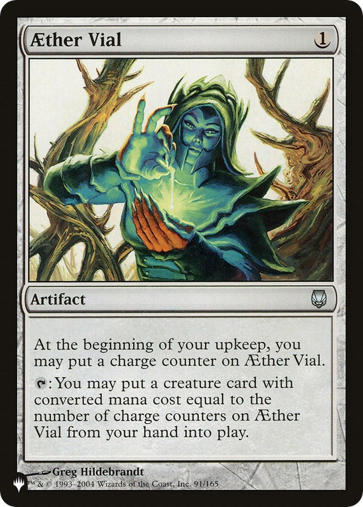 Aether Vial (91/165) (The List Reprints)