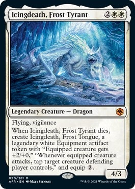 Icingdeath, Frost Tyrant (20) (Adventures in the Forgotten Realms)