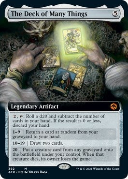 The Deck of Many Things (Extended Art) (392) (Adventures in the Forgotten Realms)