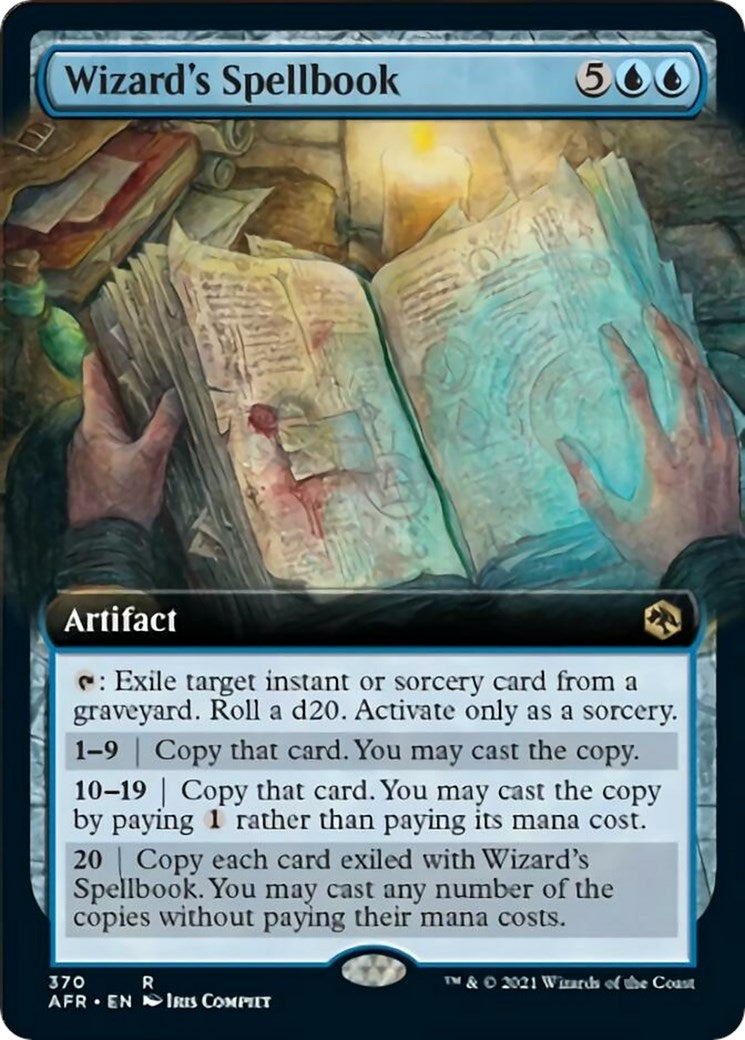 Wizard's Spellbook (Extended Art) (370) (Adventures in the Forgotten Realms)